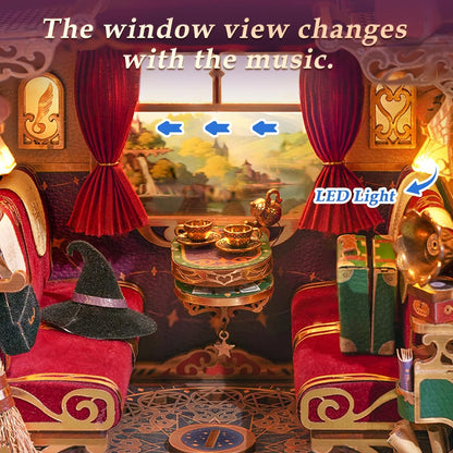 Magic Train Book Nook