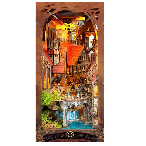 Middle Earth Inspired Book Nook