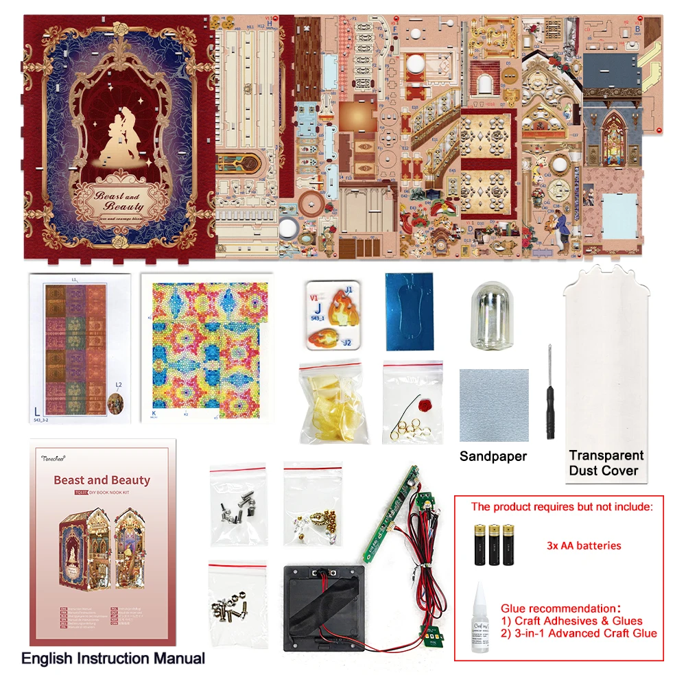 Beauty & The Beast Book Nook