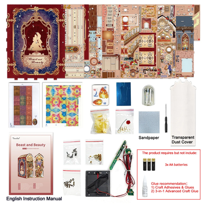 Beauty & The Beast Book Nook